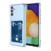 Hubrendy Bez Samsung Galaxy A26 Kılıf Kart Şeffaf Silikon - Şeffaf