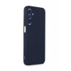 Hubrendy Bez Samsung Galaxy A35 5G Kılıf First Silikon - Lacivert