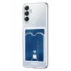 Hubrendy Bez Samsung Galaxy A37 5G Kart Şeffaf Silikon - Şeffaf