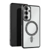 Hubrendy Bez Samsung Galaxy A55 5G Joke Simli Magneticsafe Kılıf - Siyah