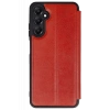 Hubrendy Bez Samsung Galaxy A56 Kılıf Flip Cover - Kırmızı