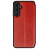 Hubrendy Bez Samsung Galaxy A56 Kılıf Flip Cover - Kırmızı