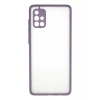 Hubrendy Bez Samsung Galaxy A71 Kılıf Montreal Silikon Kapak - Mor