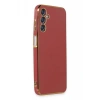 Hubrendy Bez Samsung Galaxy M14 5G Kılıf Volet Silikon - Kırmızı