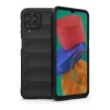 Hubrendy Bez Samsung Galaxy M33 Kılıf Optimum Silikon - Siyah