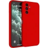 Hubrendy Bez Samsung Galaxy S23 FE Kılıf First Silikon - Kırmızı