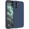 Hubrendy Bez Samsung Galaxy S23 FE Kılıf First Silikon - Lacivert