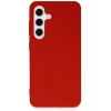 Hubrendy Bez Samsung Galaxy S24 Kılıf First Silikon - Kırmızı