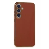 Hubrendy Bez Samsung Galaxy S24 Kılıf Volet Silikon - Kırmızı