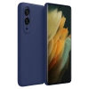Hubrendy Bez Samsung Galaxy S25 Edge First Silikon - Lacivert
