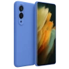 Hubrendy Bez Samsung Galaxy S25 Edge First Silikon - Mavi