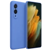 Hubrendy Bez Samsung Galaxy S25 Edge First Silikon - Mavi