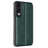 Hubrendy Bez Samsung Galaxy S25 Edge Flip Cover - Koyu Yeşil