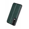 Hubrendy Bez Samsung Galaxy S25 Edge Flip Cover - Koyu Yeşil