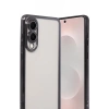 Hubrendy Bez Samsung Galaxy S25 Edge Lensli Silikon - Siyah