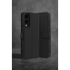 Hubrendy Bez Samsung Galaxy S25 Edge Trend S Plus Kapaklı Kılıf - Siyah
