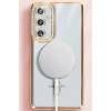 Hubrendy Bez Samsung Galaxy S25 Kılıf Joke Simli Magneticsafe Kılıf - Mavi