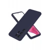 Hubrendy Bez Samsung Galaxy S25 Ultra Kılıf First Silikon - Lacivert