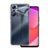 Hubrendy Bez İnfinix Hot 20i Kılıf Lüx Şeffaf Silikon