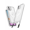 Hubrendy Bez Apple iPhone 11 Kılıf Enka Magsafe Silikon Kılıf - Şeffaf