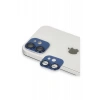 Hubrendy Bez Apple iPhone 11 Pers Alüminyum Kamera Lens - Lacivert
