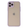 Hubrendy Bez Apple iPhone 11 Pro Kılıf Montreal Silikon Kapak - Mor