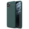 Hubrendy Bez Apple iPhone 11 Pro Max Kılıf Auto Focus Kapak - Yeşil