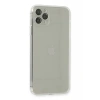 Hubrendy Bez Apple iPhone 11 Pro Max Kılıf Fly Lens Silikon - Şeffaf