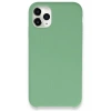 Hubrendy Bez Apple iPhone 11 Pro Max Kılıf Lansman Legant Silikon - Yeşil