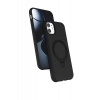 Hubrendy Bez Apple iPhone 11 Regal Magsafe Standlı Kapak - Siyah