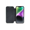 Hubrendy Bez Apple iPhone 12 Kılıf Dolpin Kapaklı - Lacivert