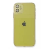 Hubrendy Bez Apple iPhone 12 Kılıf Fly Lens Silikon - Şeffaf