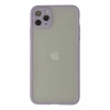 Hubrendy Bez Apple iPhone 12 Pro Kılıf Montreal Silikon Kapak - Mor