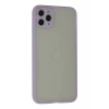 Hubrendy Bez Apple iPhone 12 Pro Kılıf Montreal Silikon Kapak - Mor
