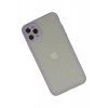 Hubrendy Bez Apple iPhone 12 Pro Kılıf Montreal Silikon Kapak - Mor