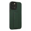 Hubrendy Bez Apple iPhone 12 Pro Max Kılıf Mega Standlı Silikon - Yeşil