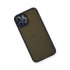 Hubrendy Bez Apple iPhone 12 Pro Max Kılıf Montreal Silikon Kapak - Lacivert