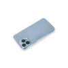Hubrendy Bez Apple iPhone 12 Pro Max Shine Kamera Lens Koruma Cam - Mavi