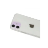 Hubrendy Bez Apple iPhone 12 Rainbow Kamera Lens Koruma Cam - Mor