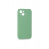 Hubrendy Bez Apple iPhone 13 Mini Kılıf Lansman Legant Silikon - Yeşil