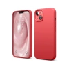 Hubrendy Bez Apple iPhone 14 Kılıf First Silikon - Kırmızı