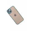 Hubrendy Bez Apple iPhone 14 Kılıf Montreal Silikon Kapak - Yeşil