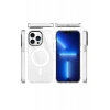 Hubrendy Bez Apple iPhone 14 Pro Kılıf Beta Magneticsafe Silikon - Şeffaf