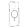 Hubrendy Bez Apple iPhone 14 Pro Max Kılıf Tron Şeffaf Magsafe Kapak - Şeffaf