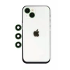 Hubrendy Bez Apple iPhone 14 Shine Kamera Lens - Yeşil