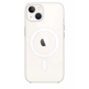Hubrendy Bez Apple iPhone 15 Plus Kılıf Magneticsafe Şeffaf Silikon - Şeffaf