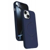 Hubrendy Bez Apple iPhone 15 Plus Regal Magsafe Standlı Kapak - Lacivert