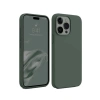 Hubrendy Bez Apple iPhone 15 Pro Kılıf First Silikon - Koyu Yeşil