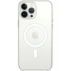 Hubrendy Bez Apple iPhone 15 Pro Kılıf Magneticsafe Şeffaf Silikon - Şeffaf