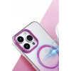 Hubrendy Bez Apple iPhone 15 Pro Max Glossy Magsafe Kapak - Siyah